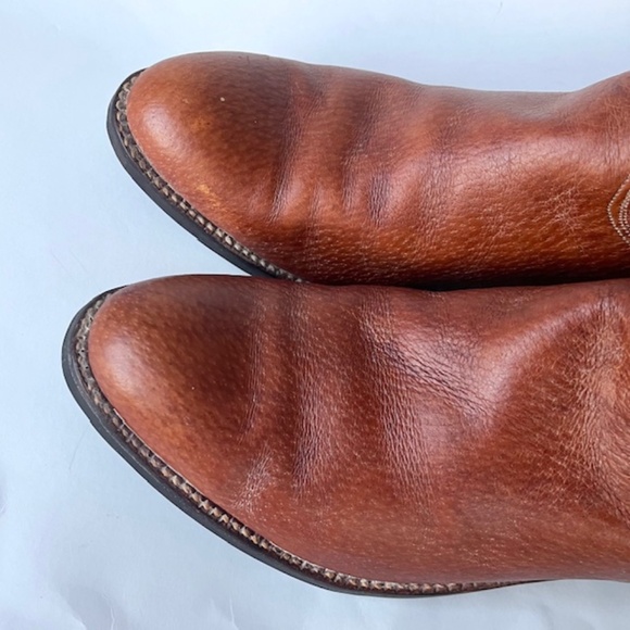 Lucchese 107611- 80606 Western Boot Mens 9EE - Vintage - Picture 4 of 11